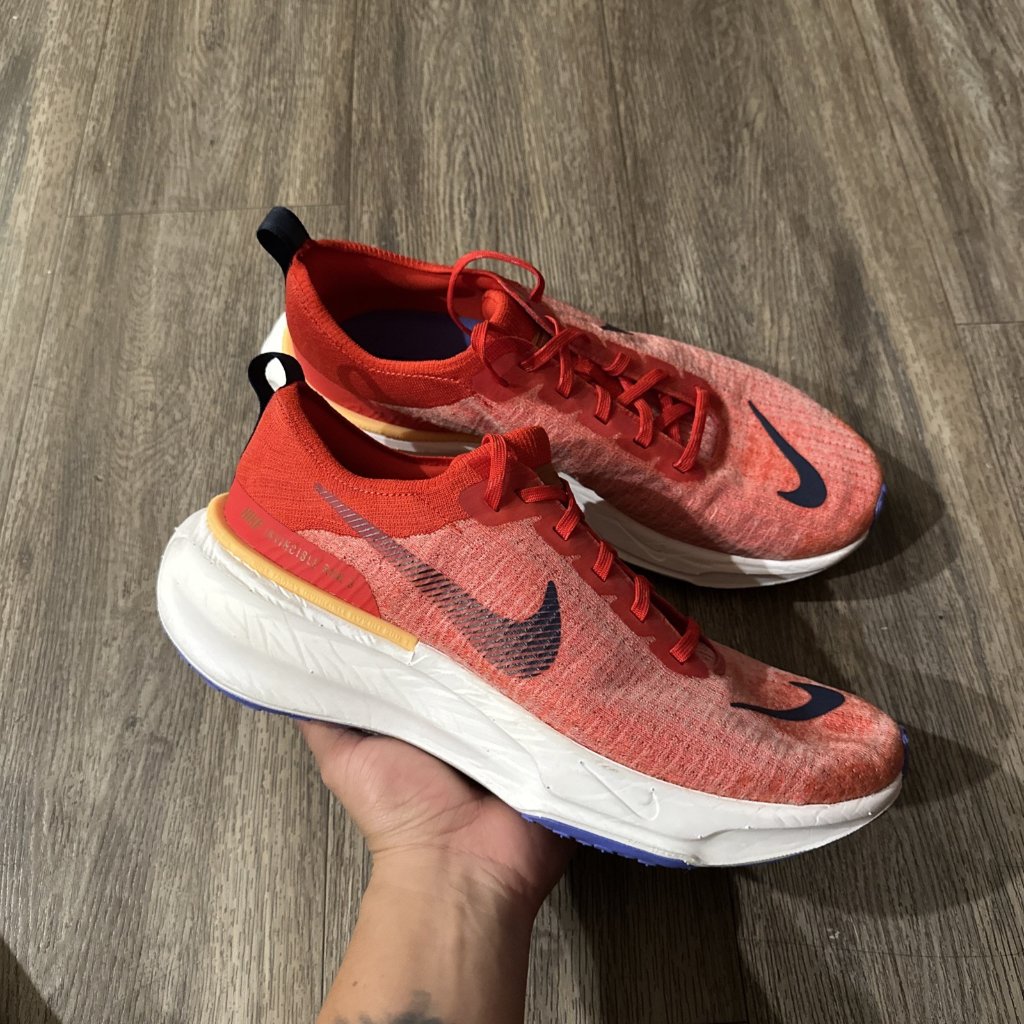 Nike Zoomx Invincible Run Fk Men 11.5 Red Blue White Shoes Dr2615-600